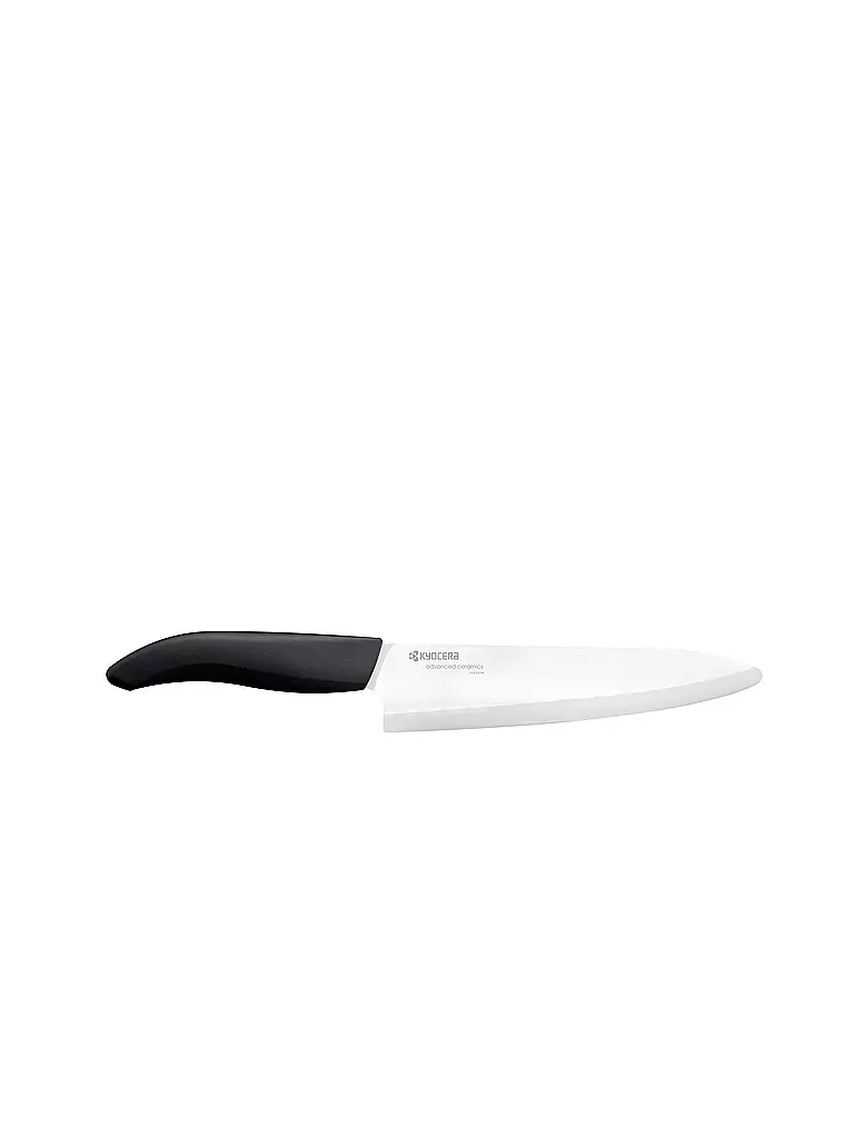 KYOCERA | Cuchillo de cocina CHOWA 18cm Blanco/Negro | Blanco