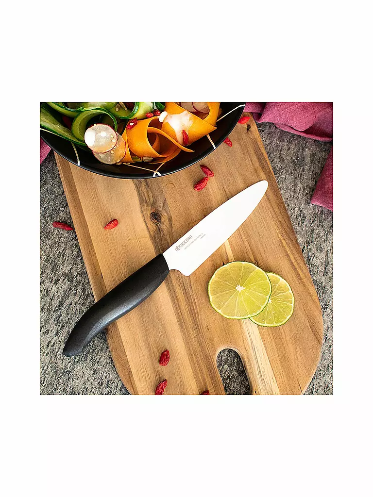 KYOCERA | Cuchillo para frutas y verduras BIO 11cm | Blanco