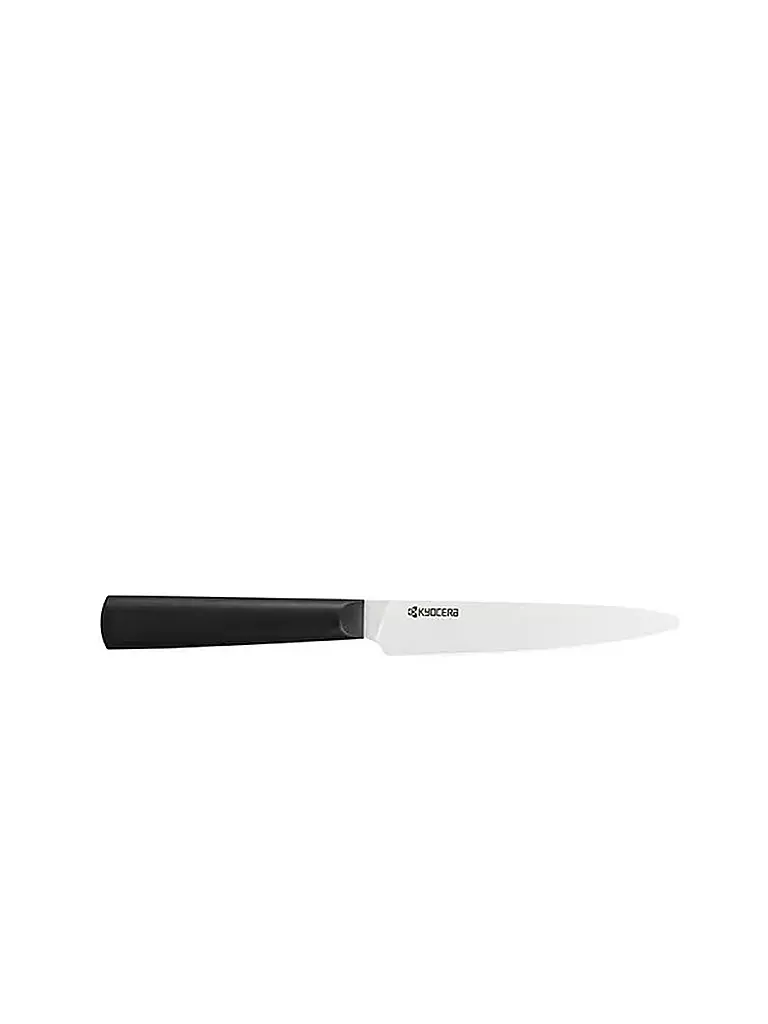 KYOCERA | Cuchillo universal de cerámica 12,5cm CHOWA Blanco/Negro | Blanco