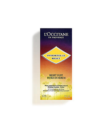 L'OCCITANE | Immortelle Overnight Reset Aceite en Serum 30ml