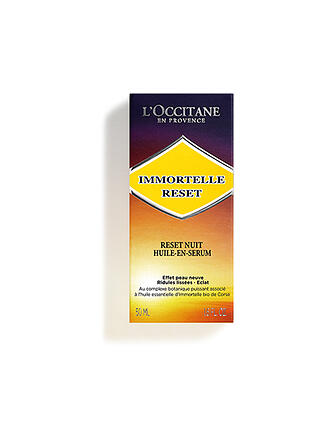 L'OCCITANE | Immortelle Reset Overnight Aceite en Serum 50ml