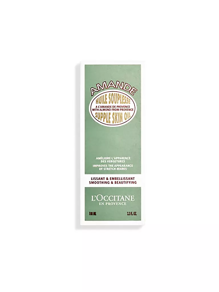 L'OCCITANE | Aceite corporal de almendras 100 ml | Sin color