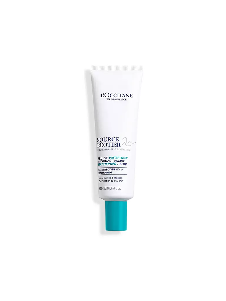L'OCCITANE | Crema facial - Source Réotier Fluido Matificante 50ml | Sin color