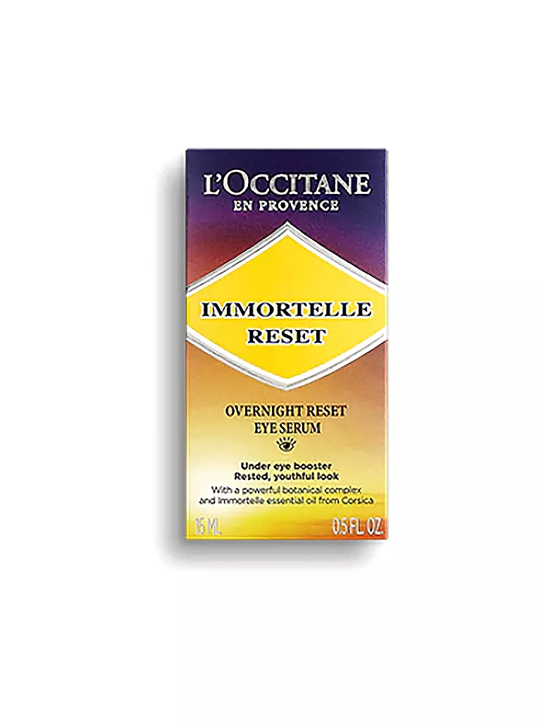 L'OCCITANE | Immortelle Overnight Reset Sérum para Ojos 15ml | 
