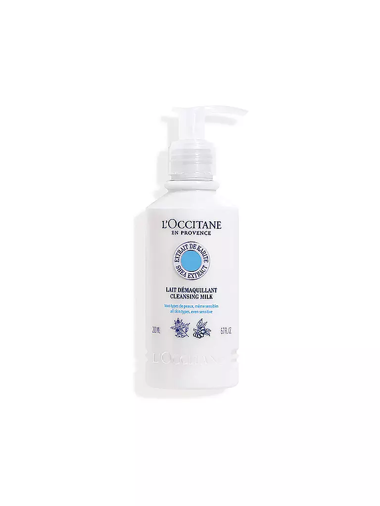 L'OCCITANE | Leche Limpiadora Karité y Flor de Azahar 200ml | Sin color