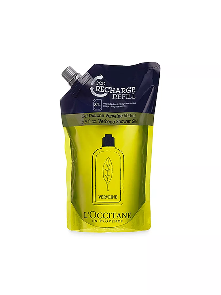 L'OCCITANE | Recarga de gel de ducha de verbena 500 ml | keine Farbe