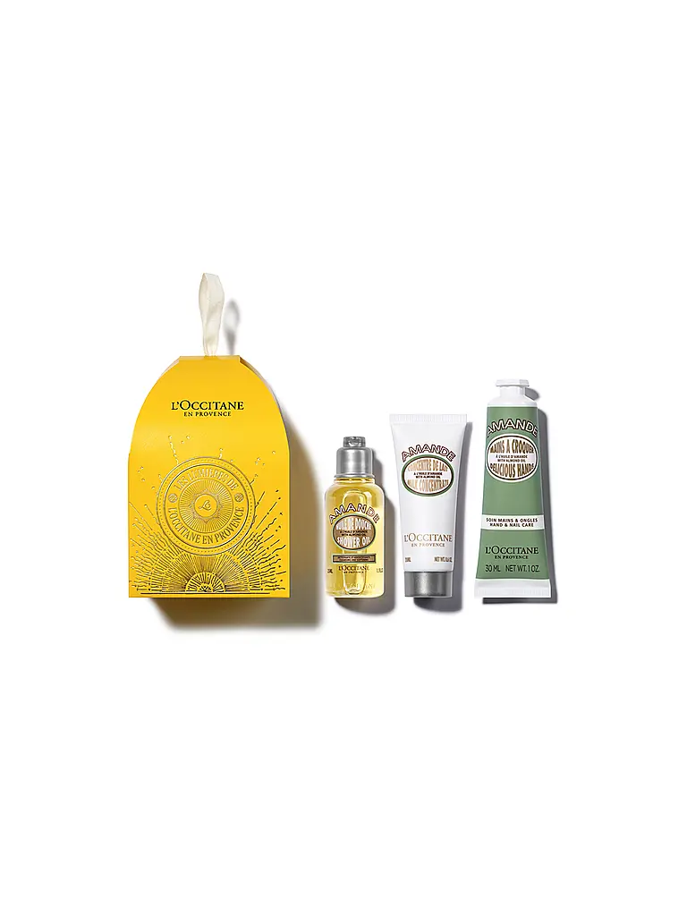 L'OCCITANE | Set de regalo - Set de adornos de almendras 35ml / 30ml / 20ml | Sin color
