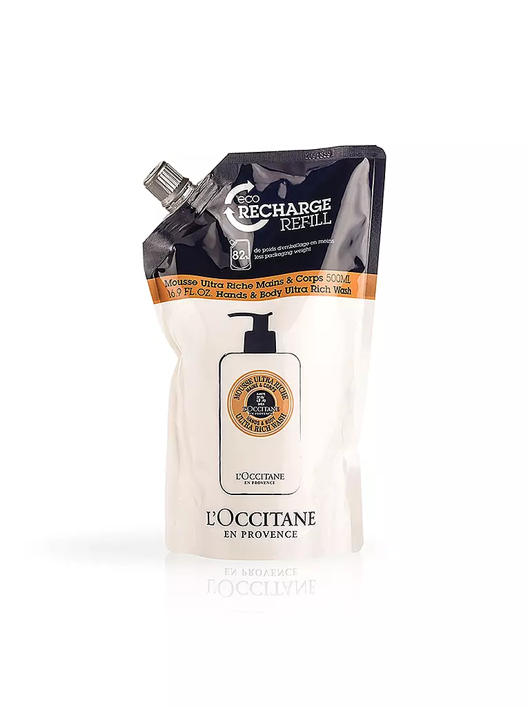 L'OCCITANE | Shea Hand & Body Wash Eco Refill 500ml | Sin color