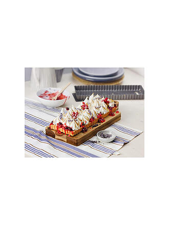 LA FORME | Molde para tarta rectangular con fondo desmontable de 35x13 cm