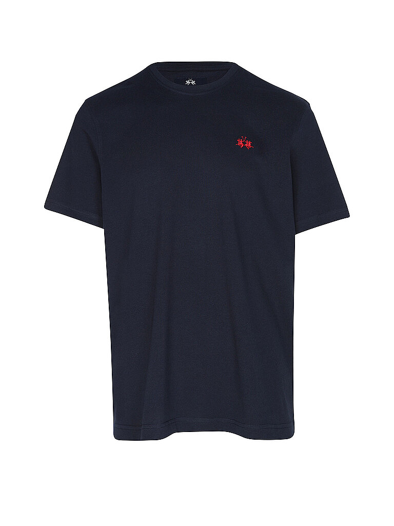 La Martina Camiseta azul oscuro M