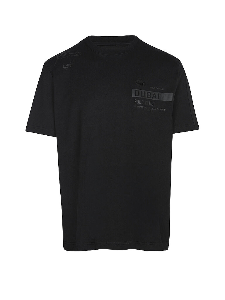 La Martina Camiseta negro XXL