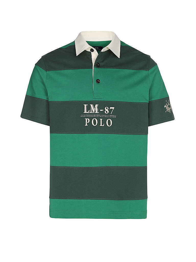 La Martina Polo verde oscuro XL