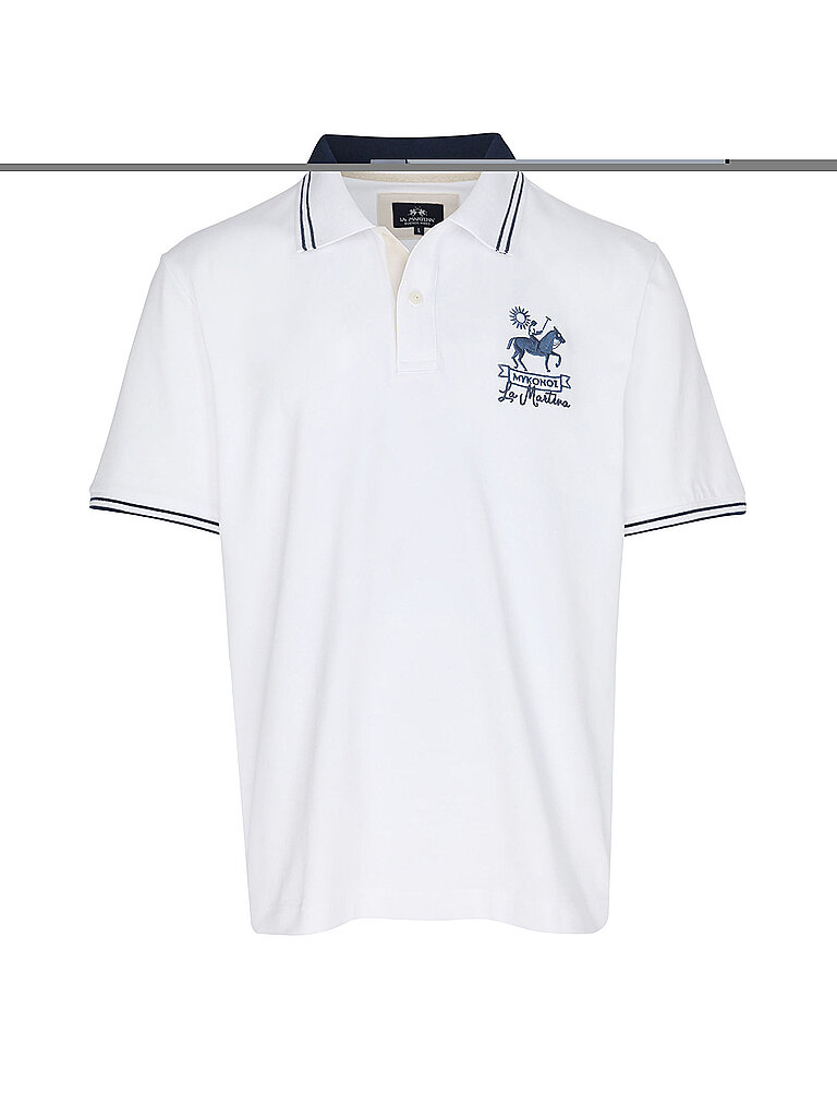 La Martina Polo blanco XL