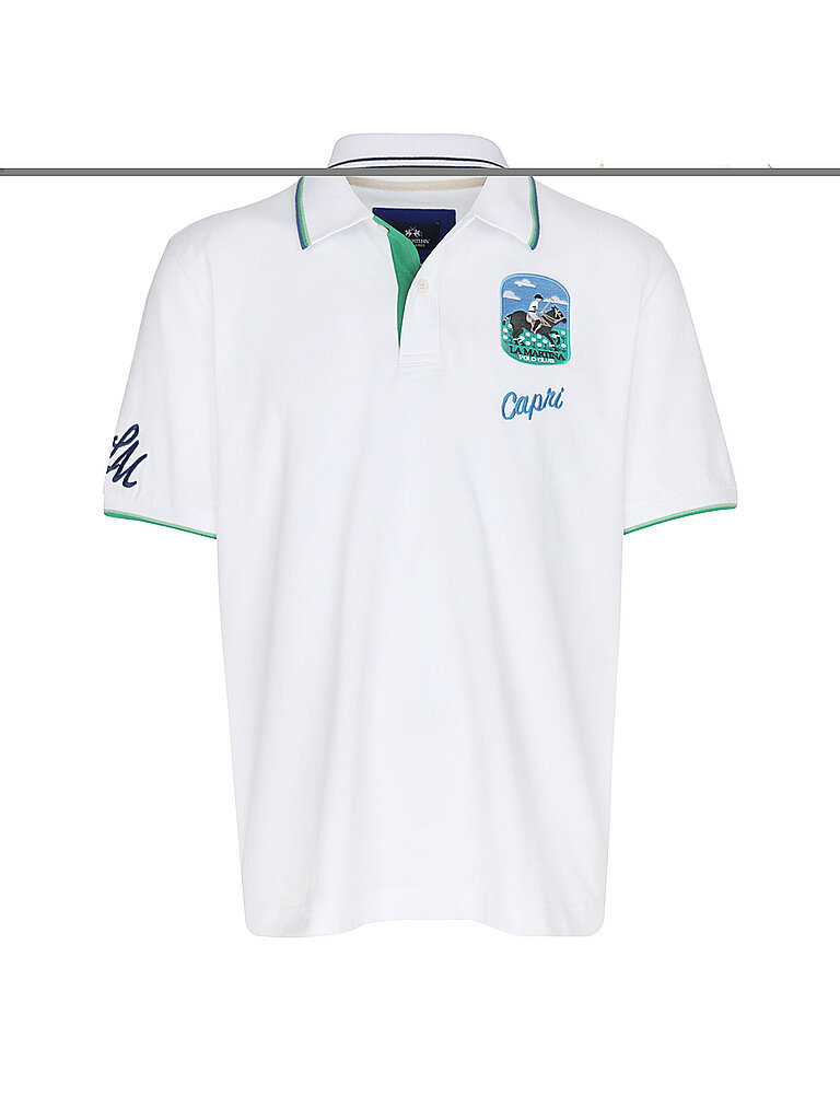 La Martina Polo blanco XL
