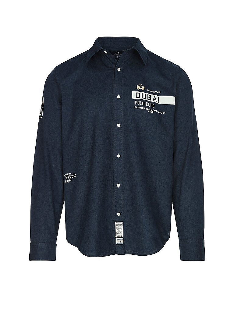 La Martina Camisa azul oscuro L