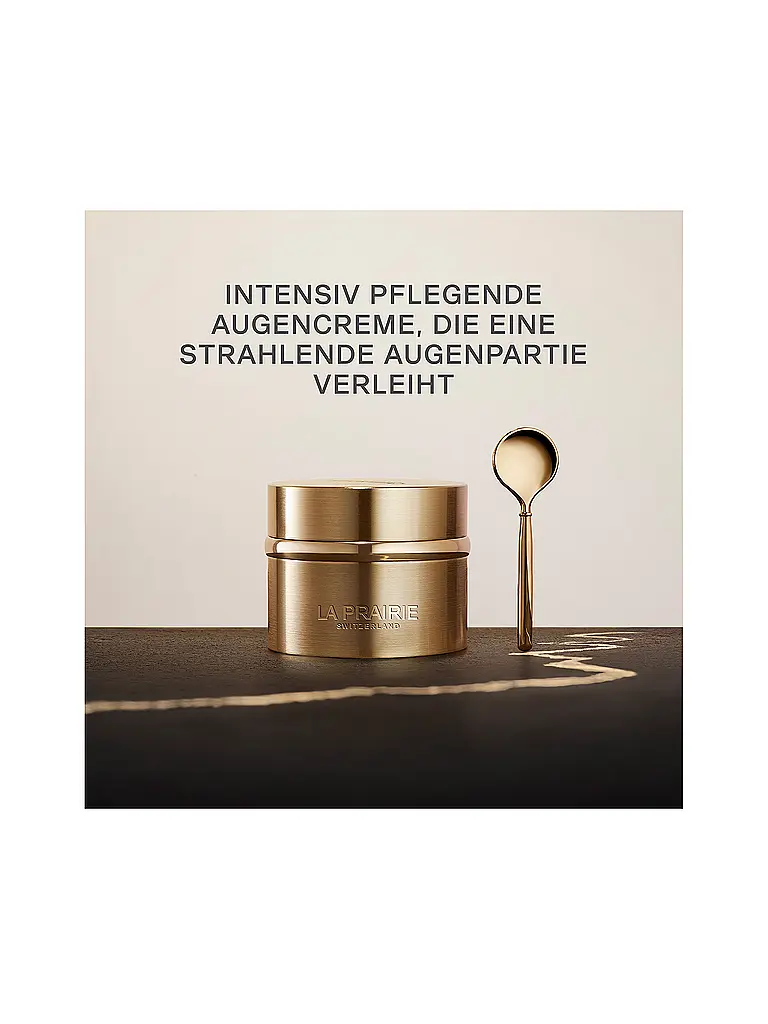 LA PRAIRIE | Crema para Ojos - Pure Gold Radiance Eye Cream 20ml rellenable | Sin color