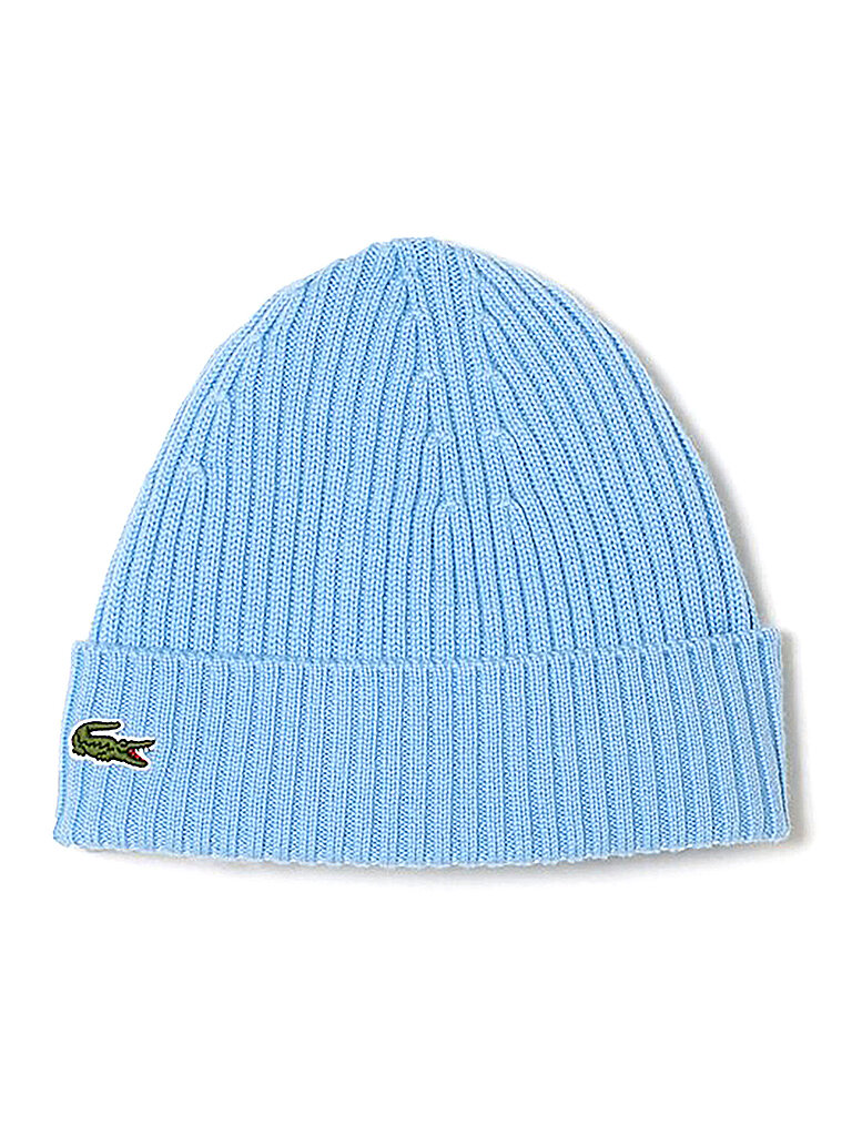 Lacoste Gorro - Beanie azul claro
