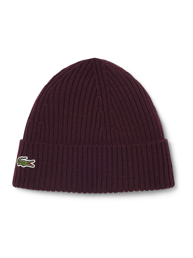 Lacoste Bufanda rojo oscuro