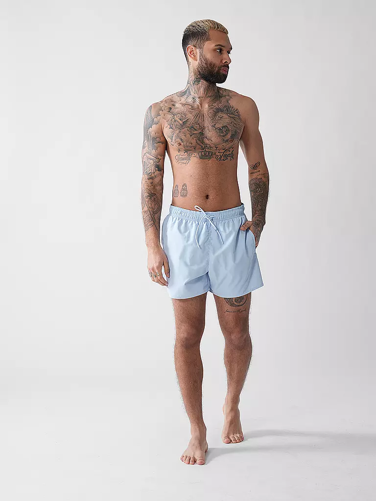 LACOSTE | Badeshorts | Azul claro