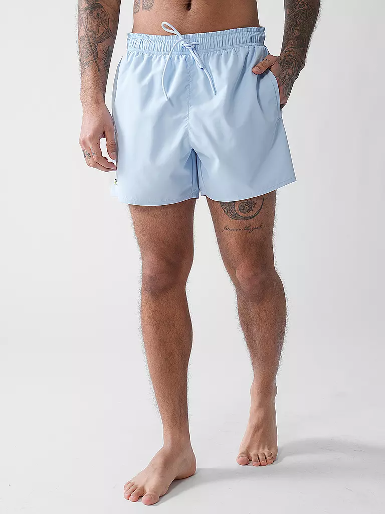 LACOSTE | Badeshorts | Azul claro