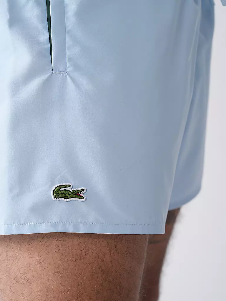 LACOSTE | Badeshorts | Azul claro