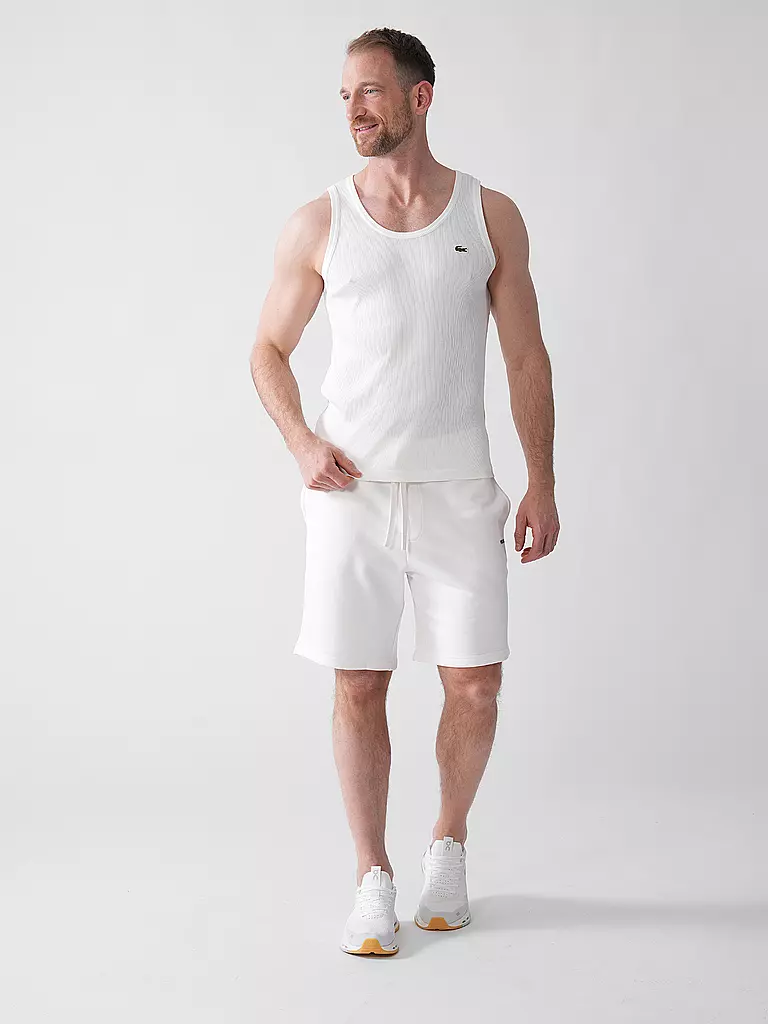 LACOSTE | Camiseta de tirantes | Crema