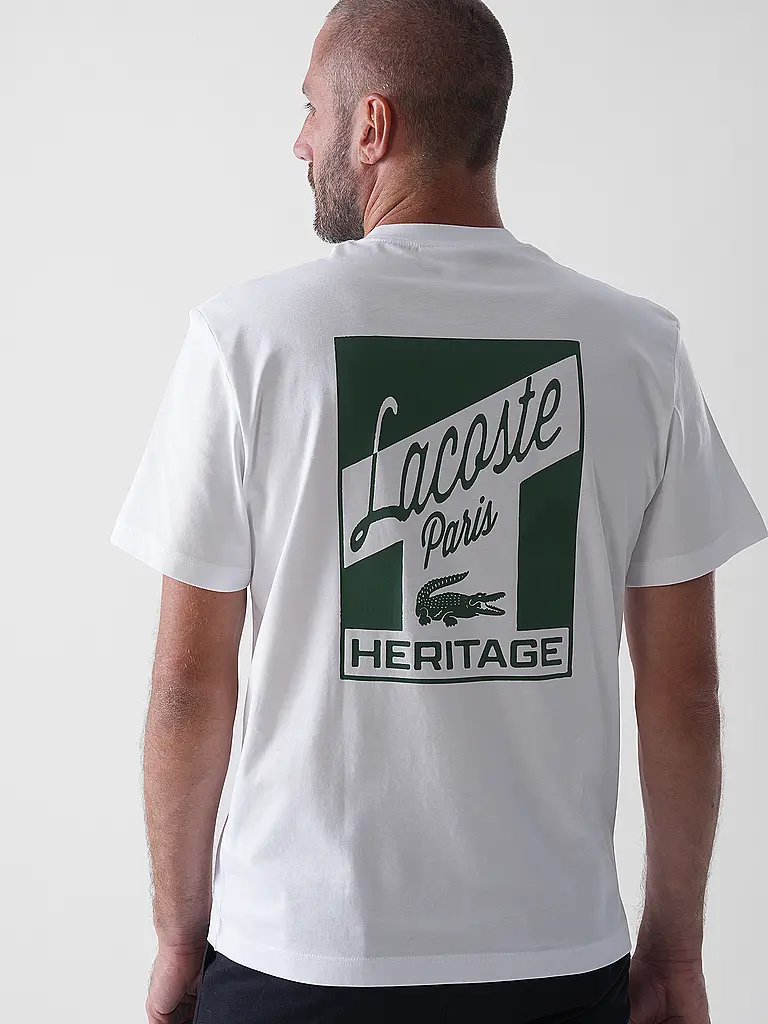 LACOSTE | Camiseta | Blanco
