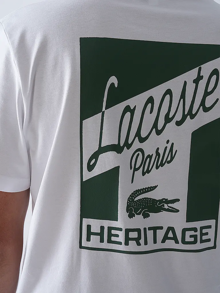LACOSTE | Camiseta | Blanco