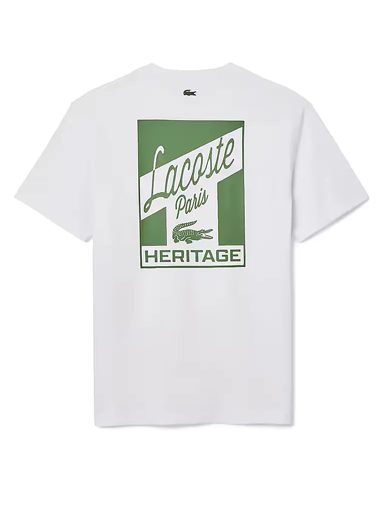 LACOSTE | Camiseta | Blanco