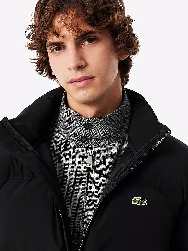 LACOSTE | Chaqueta acolchada de plumón | Negro