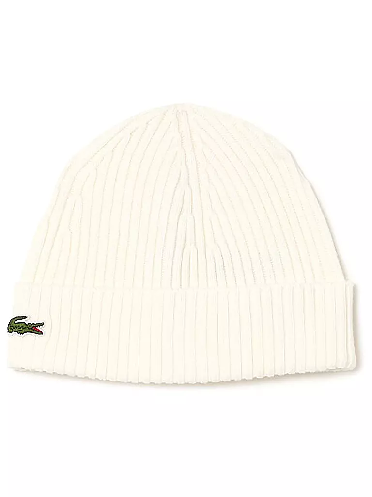 LACOSTE | Gorro - Beanie | Crema