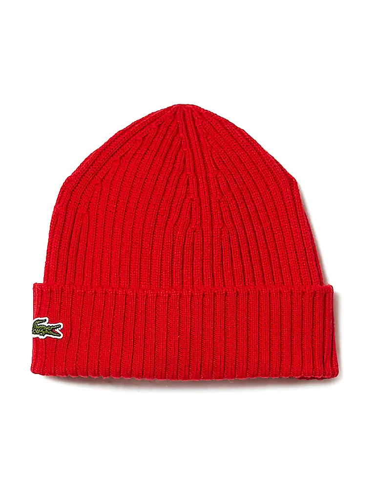 LACOSTE | Gorro - Beanie | Rojo