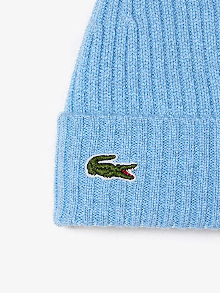 LACOSTE | Gorro - Beanie | Azul claro
