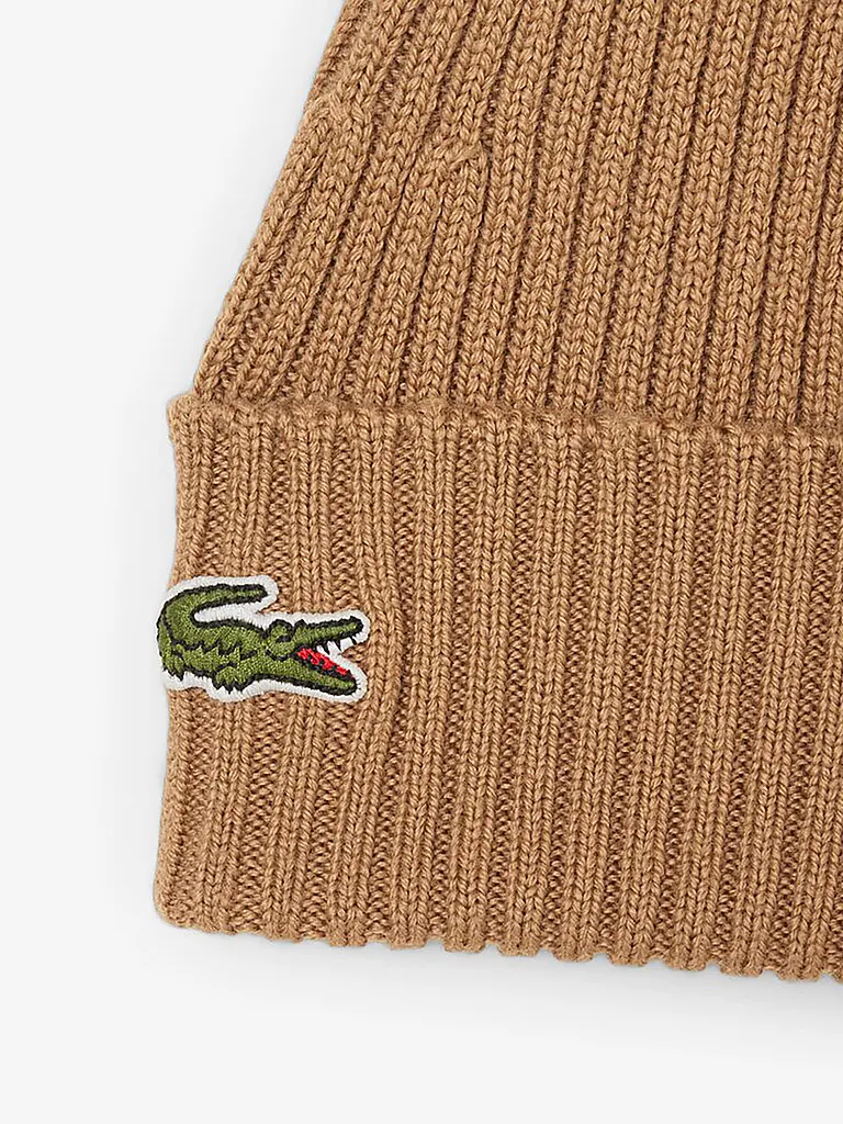 LACOSTE | Gorro - Beanie | Marrón