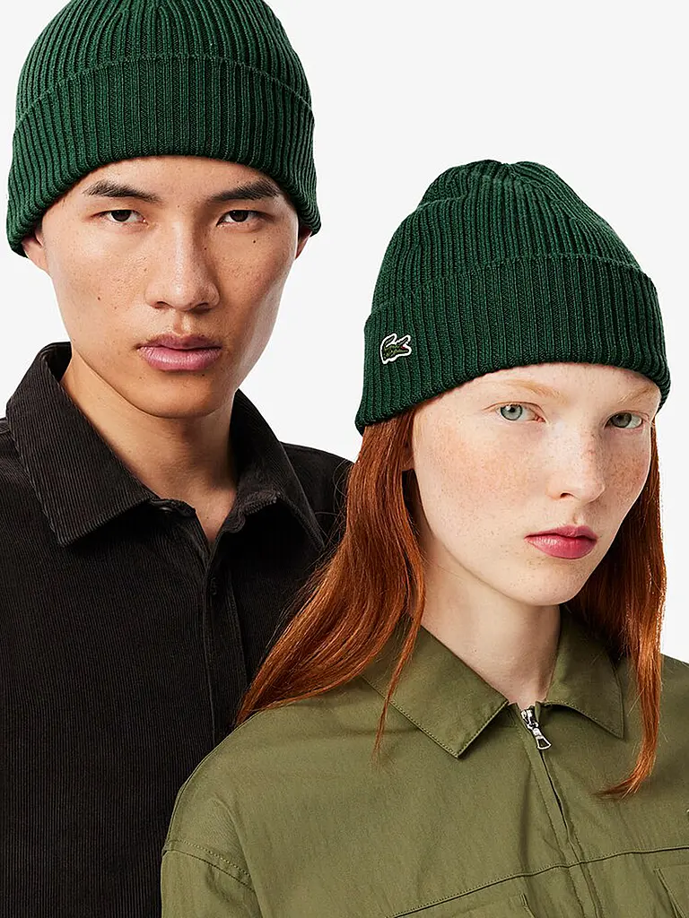 LACOSTE | Gorro - Beanie | Verde