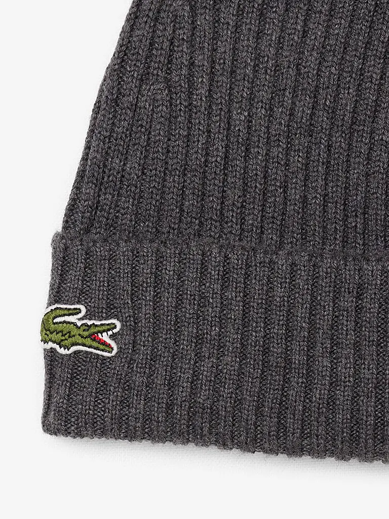 LACOSTE | Gorro - Beanie | Gris