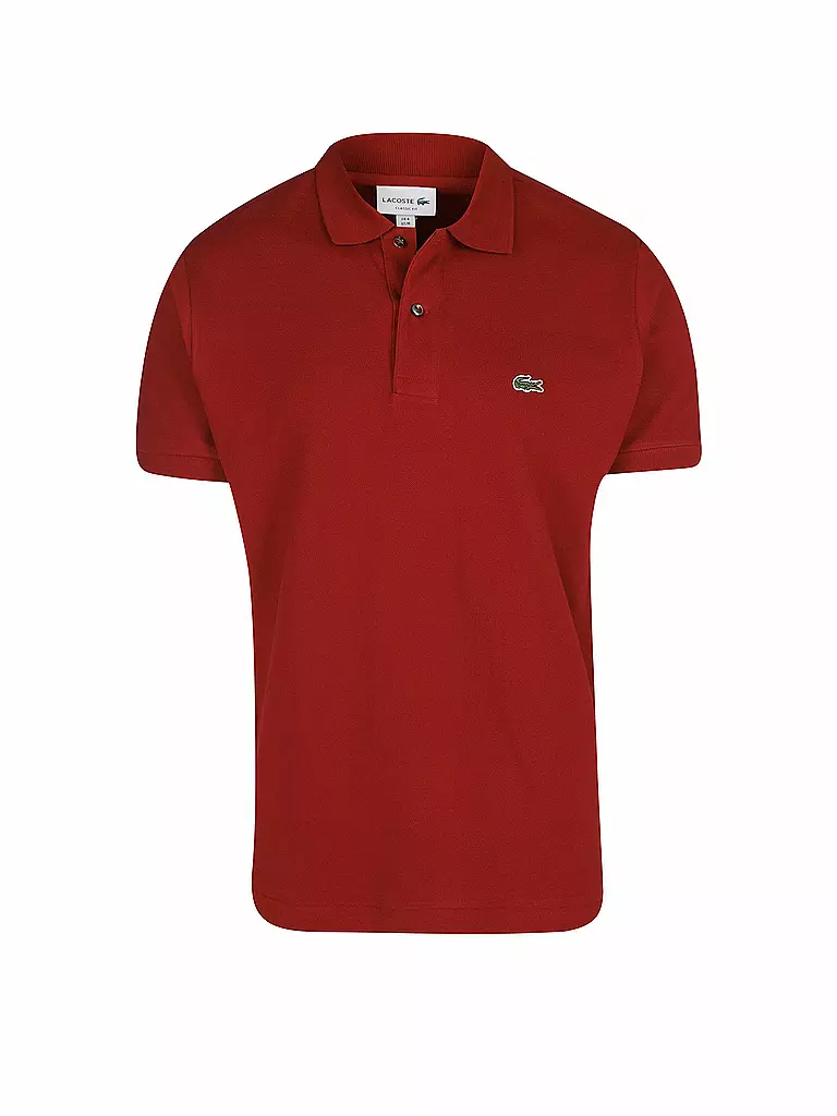 LACOSTE | Polo Classic Fit L1212 | Rojo oscuro