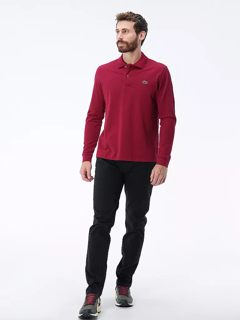 LACOSTE | Polo Classic Fit L1312 | Rojo oscuro