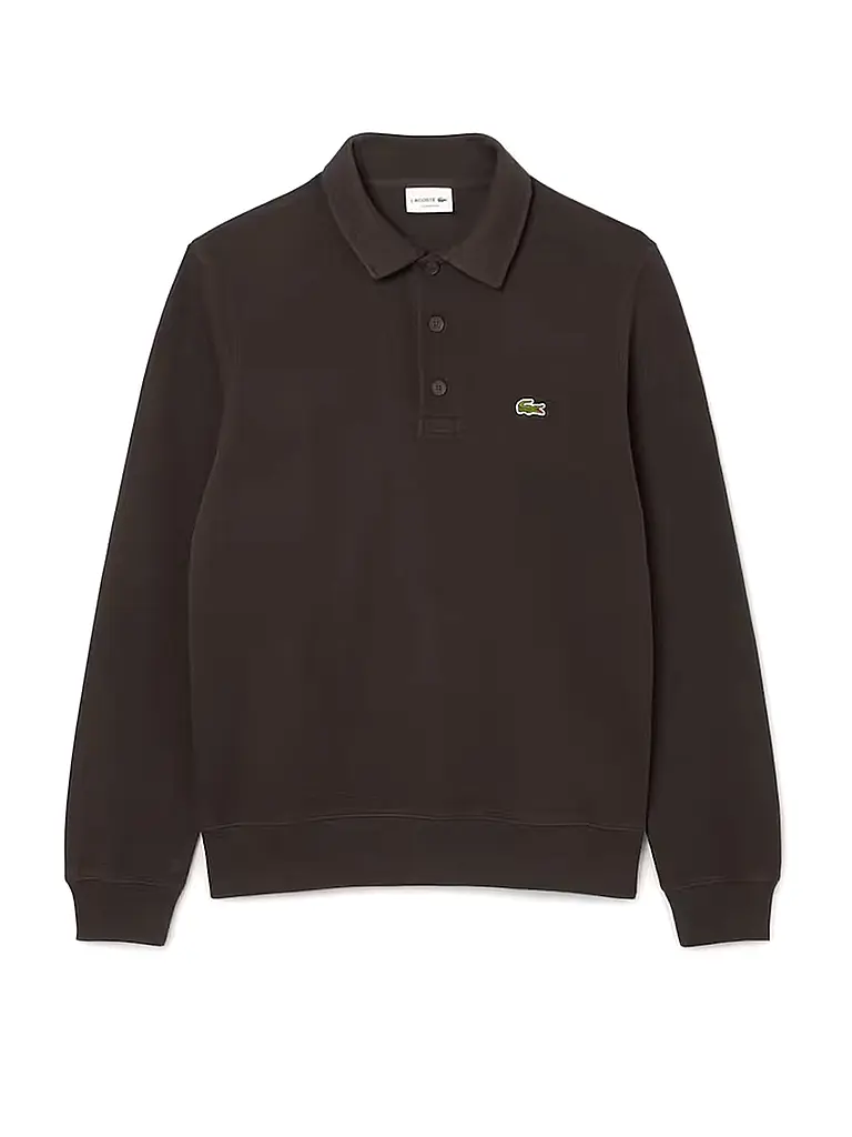 LACOSTE | Poloshirt
Marca: LACOSTE
Color: marrón
Categorías: Moda, Hombre

Largo de manga: Manga larga
Material: Algodón
Forma del cuello: Cuello polo
Diseño: Liso
Corte (Prenda superior): Regular
Estilo: Tendencia
Detalles: Logo | Marrón