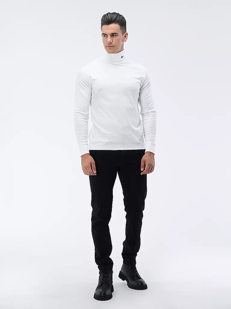 LACOSTE | Rollkragenshirt | Blanco