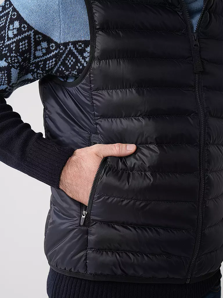 LACOSTE | Steppgilet | Azul oscuro