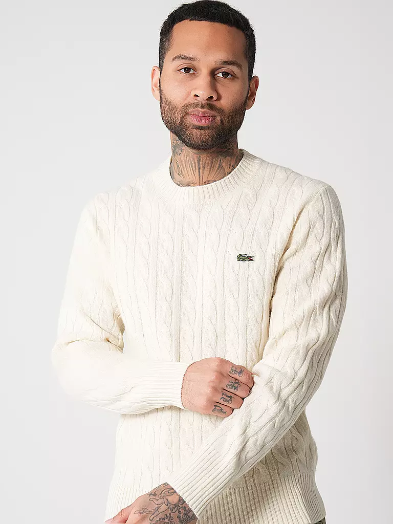 LACOSTE | Suéter | Crema