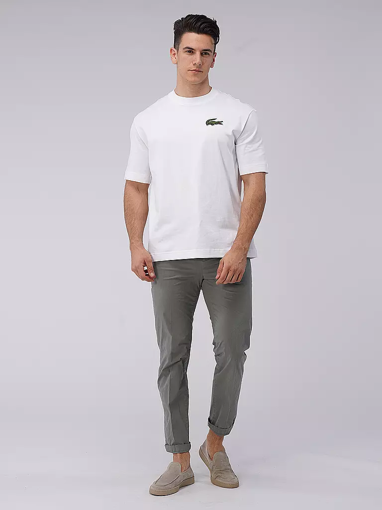 LACOSTE | T-Shirt Oversized  | Blanco