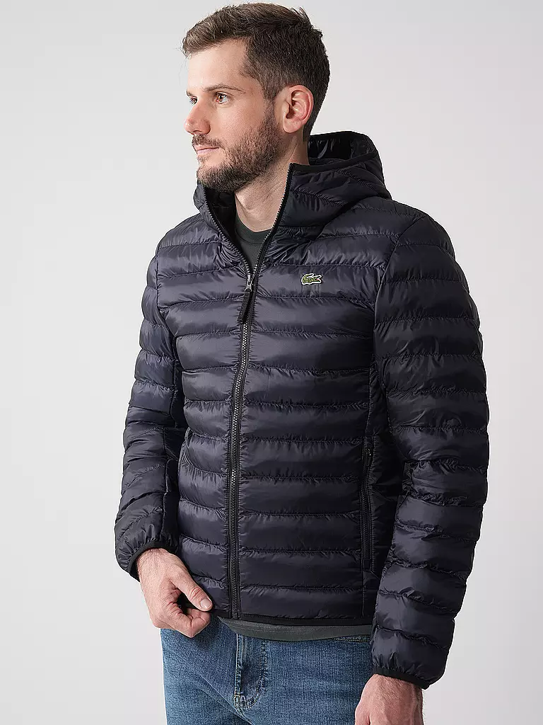 LACOSTE | Windbreaker  | Negro