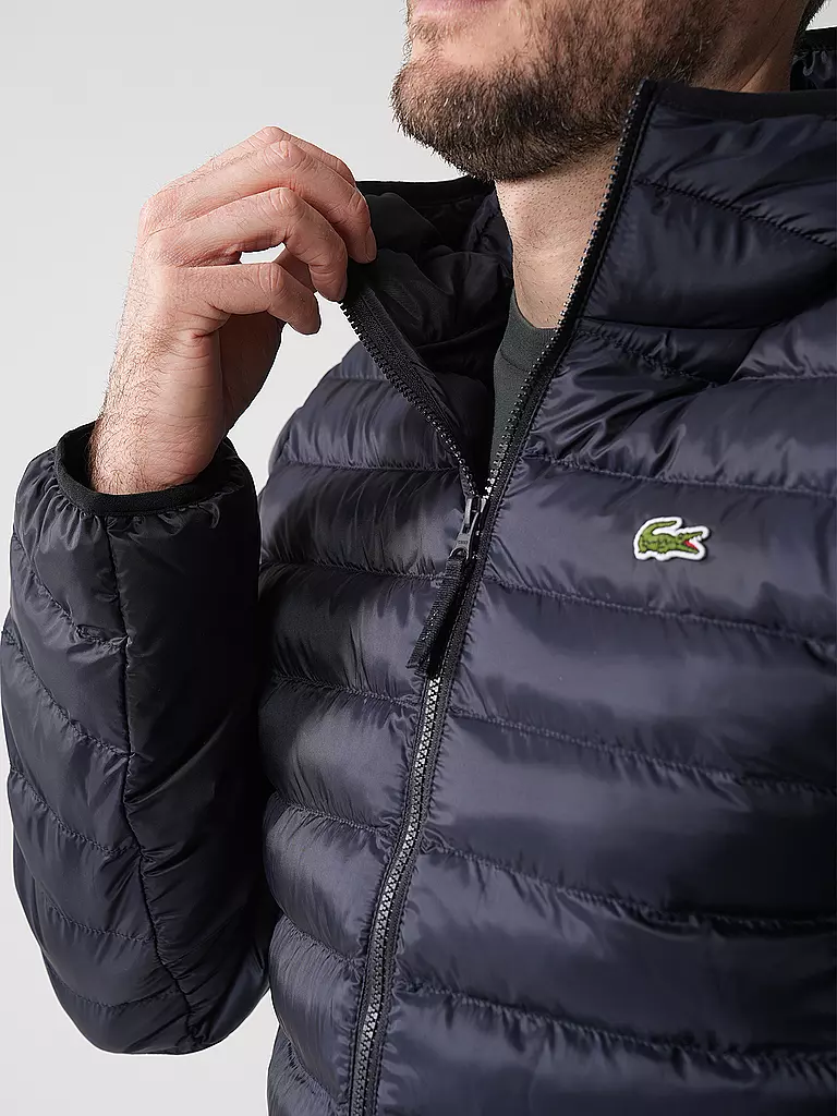 LACOSTE | Windbreaker  | Negro