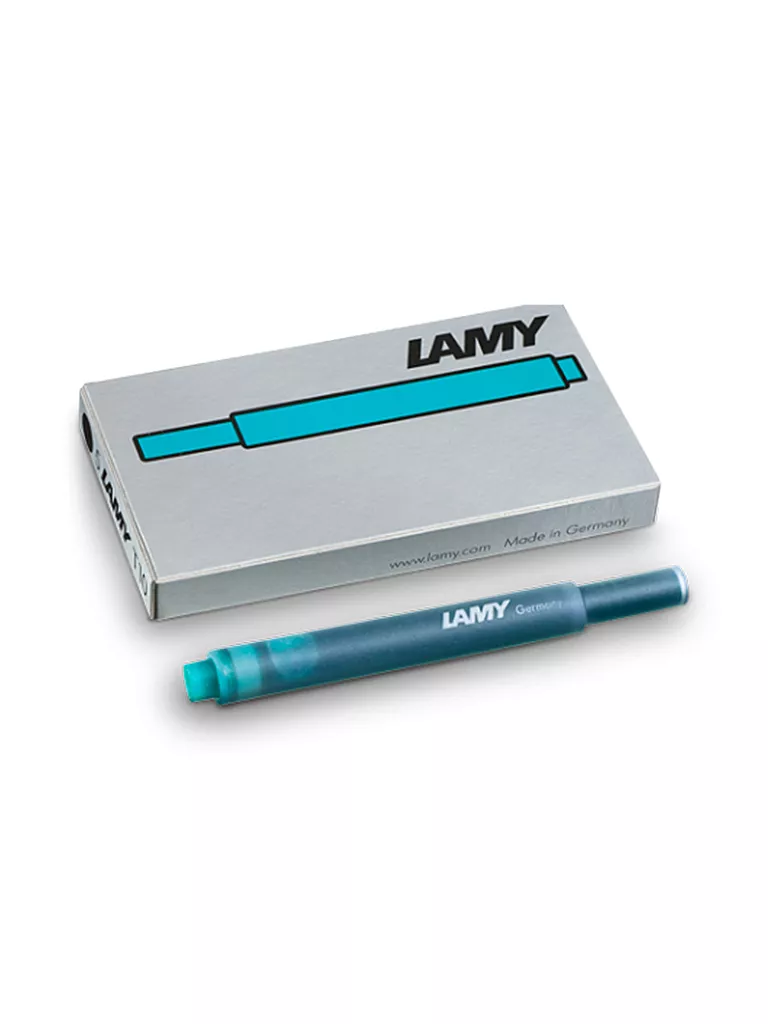 LAMY | Cartucho de tinta T10 (Turquesa) | Turquesa