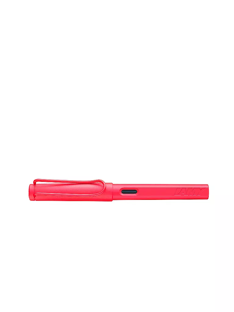 LAMY | Pluma estilográfica 0B0 Safari Special Edition sunset Medium | Rojo