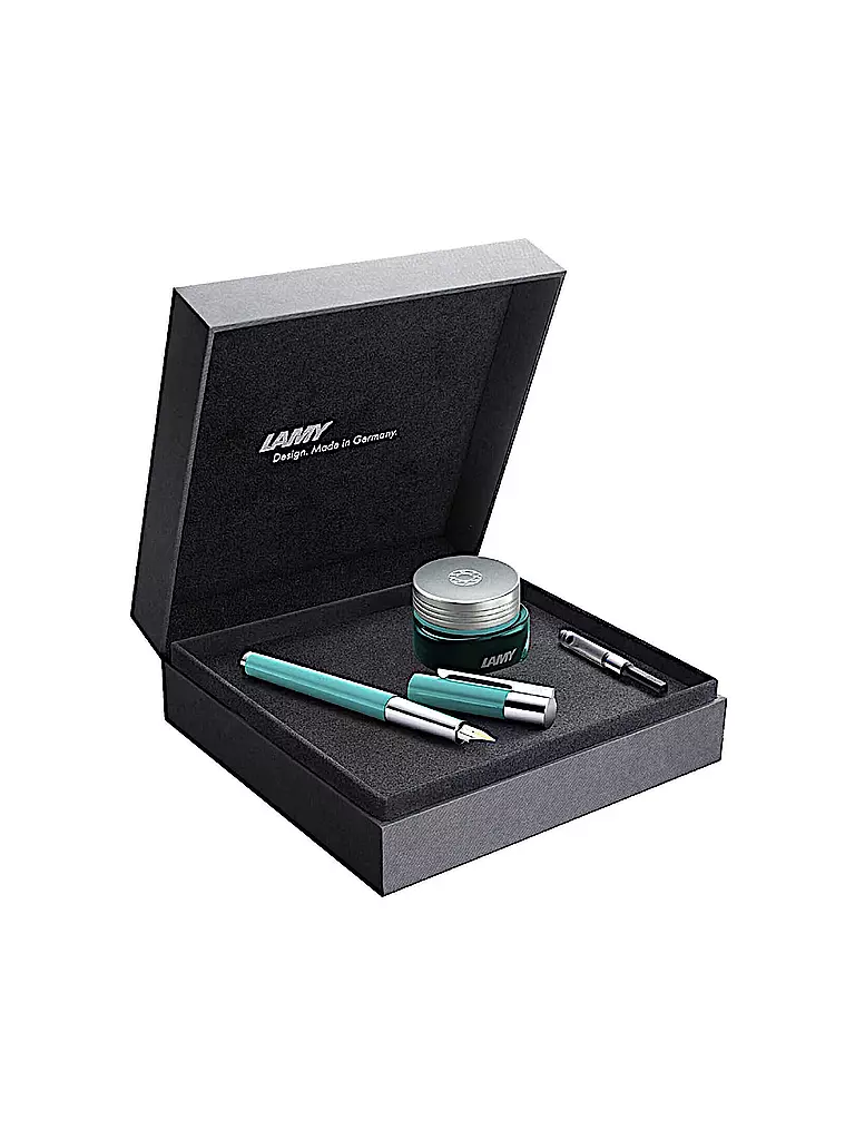 LAMY | Set de pluma estilográfica Scala Majestic Jade F | Turquesa