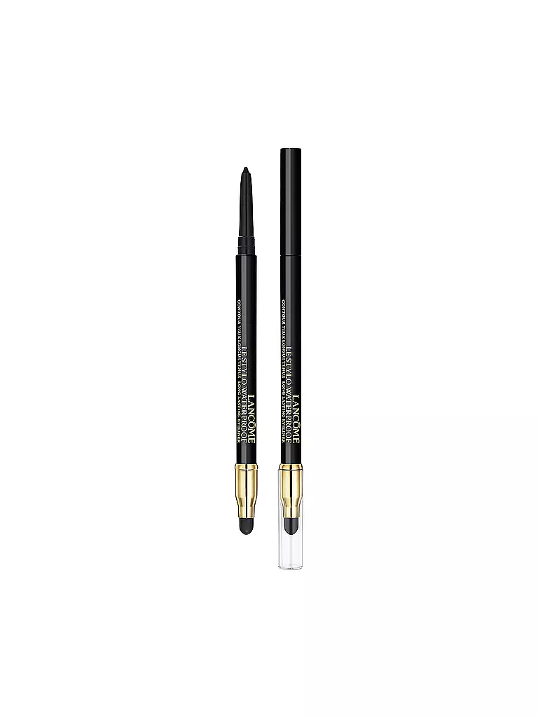 LANCÔME | Lápiz de ojos - Le Stylo Waterproof (02 Noir Intense) | Negro