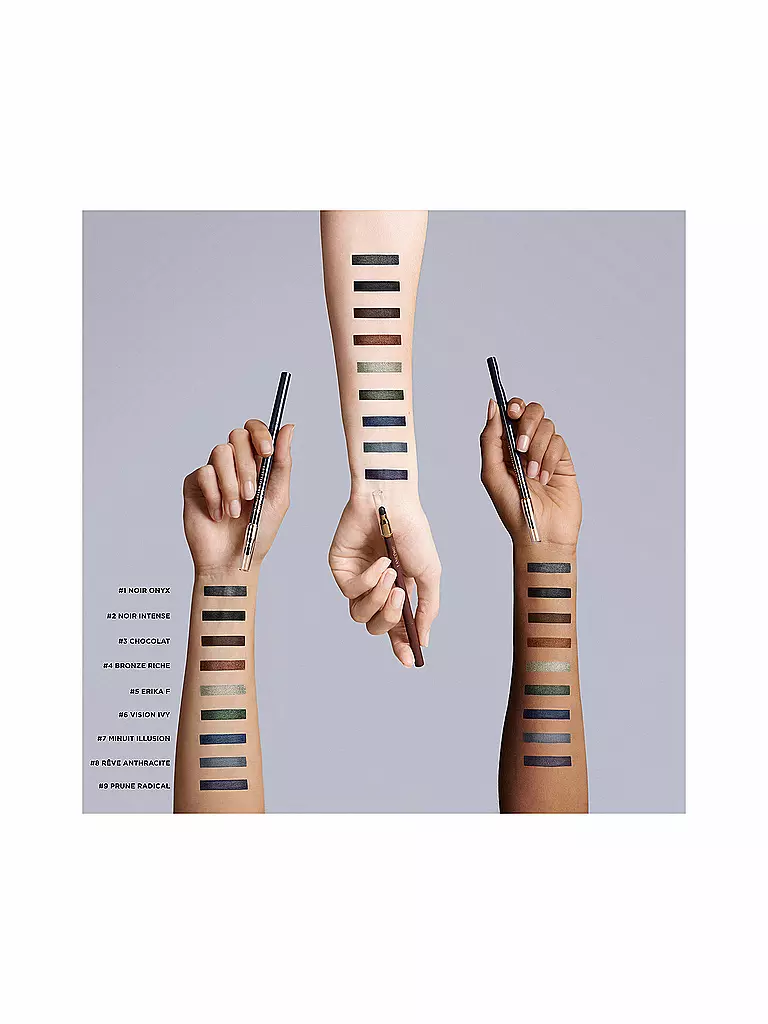 LANCÔME | Lápiz de ojos - Le Stylo Waterproof (02 Noir Intense) | Negro
